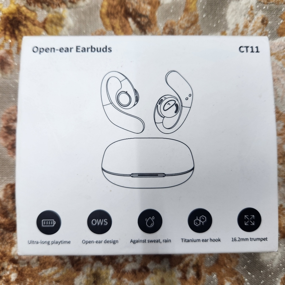 Open-ear Earbuds (open box, like new)not used